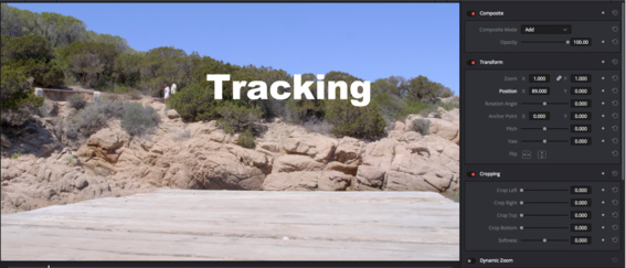 DaVinci Resolve 14 : Tracking de texte