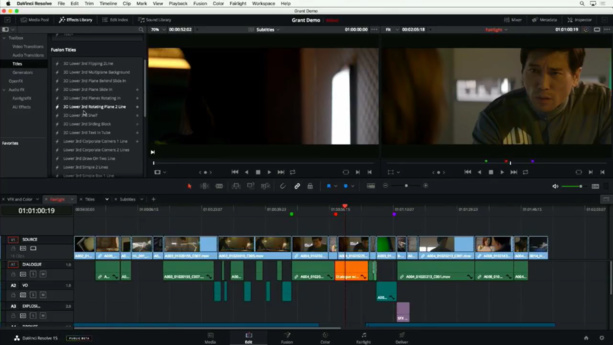 DaVinci Resolve 15 : les nouveautés du NAB 2018