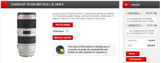 Louer à distance son matériel photo... Louer à distance son matériel photo...