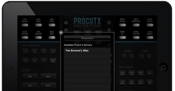 Validation de l'échange entre l'Ipad et l'ordinateur.