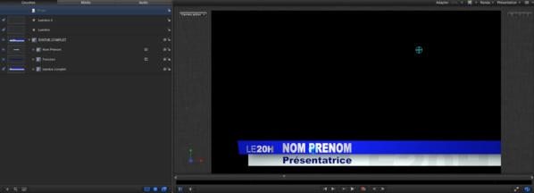 FCPX / Motion 5 : template 