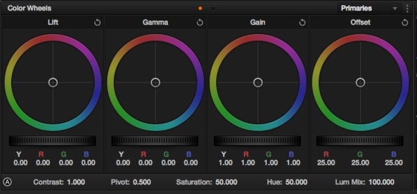 Tips pour Couleur Correction HD et DSLRs