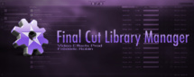 Final Cut Library Manager version 1.5 Final Cut Library Manager version 1.5