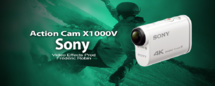 SONY Action Cam 4K X1000V avec Wifi et GPS