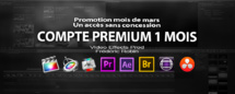 Promotion Compte premium 1 mois Promotion Compte premium 1 mois
