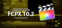 FCPX 10.2 : Création de titres 3D