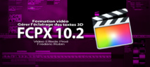 FCPX 10.2 : Gérer l'éclairage des textes 3D