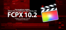 FCPX 10.2 : Les matériaux des titres 3D FCPX 10.2 : Les matériaux des titres 3D