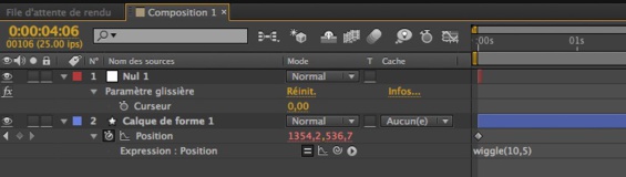 After Effects : les expressions avec le 