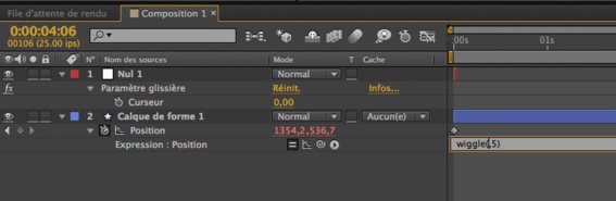 After Effects : les expressions avec le 