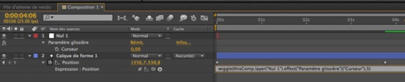 After Effects : les expressions avec le 