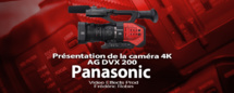 Panasonic AG DVX 200 : Caméra de poing en 4K Panasonic AG DVX 200 : Caméra de poing en 4K