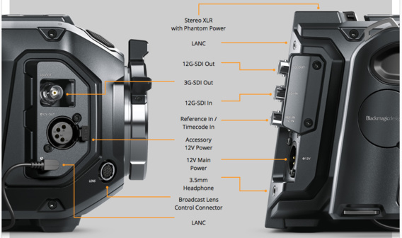 Blackmagic Caméra URSA Mini 4K et 4,6K en promotion