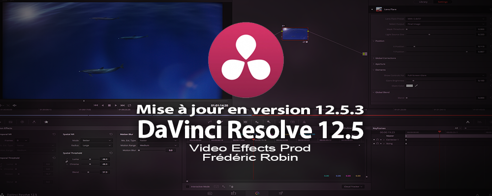 DaVinci Resolve 12.5 mise à jour en version 12.5.3