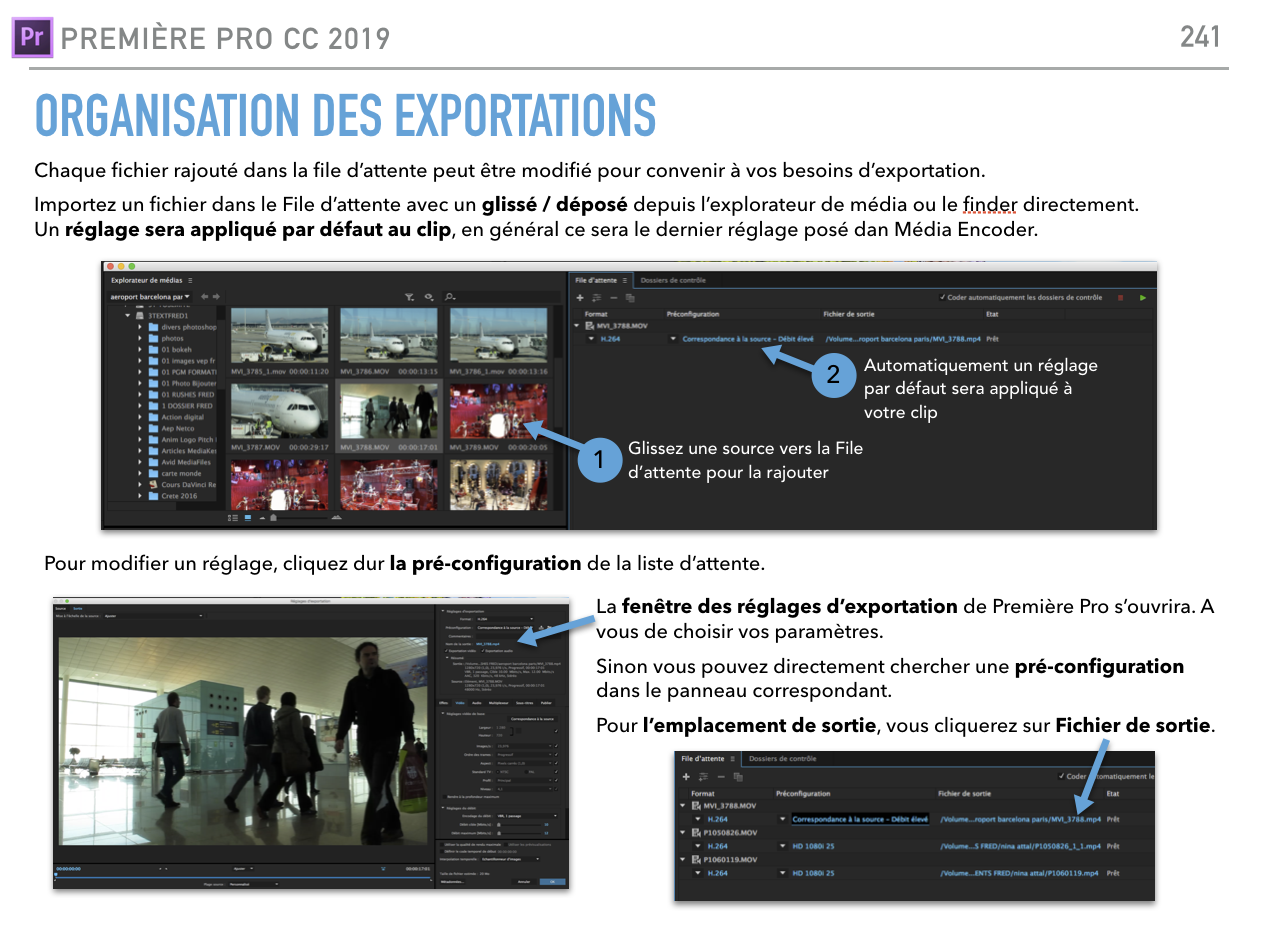 Ouvrir Média Encoder de la suite Adobe Creative CLoud