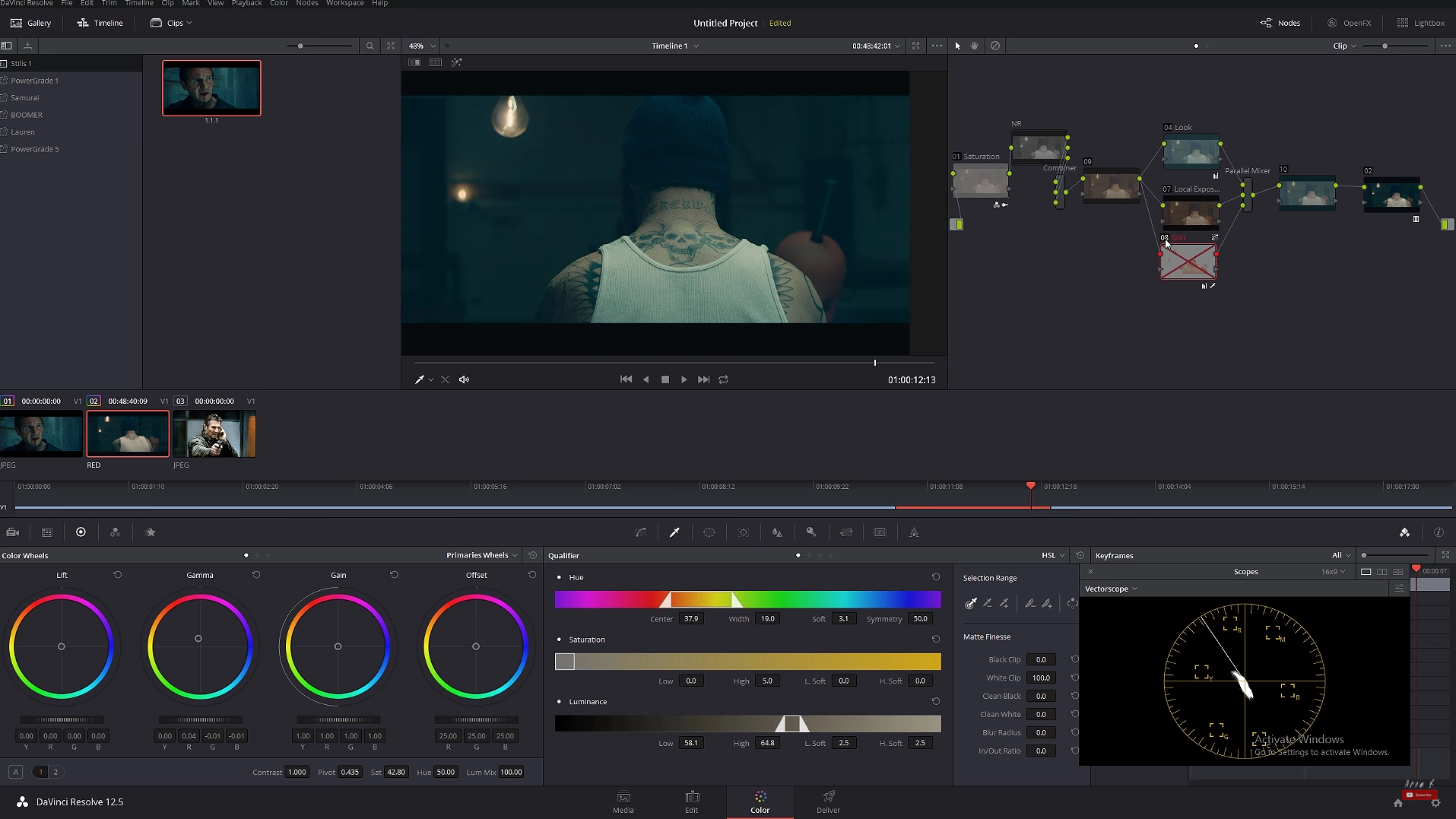Réaliser le look Taken avec DaVinci Resolve 12