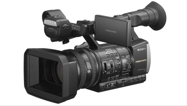 Sony : camescope de poing le HXR-NX3