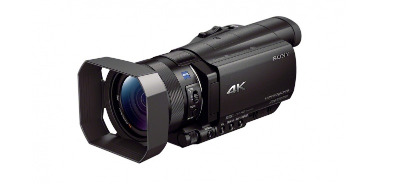 Sony et le 4K avec l'Handycam AX100E