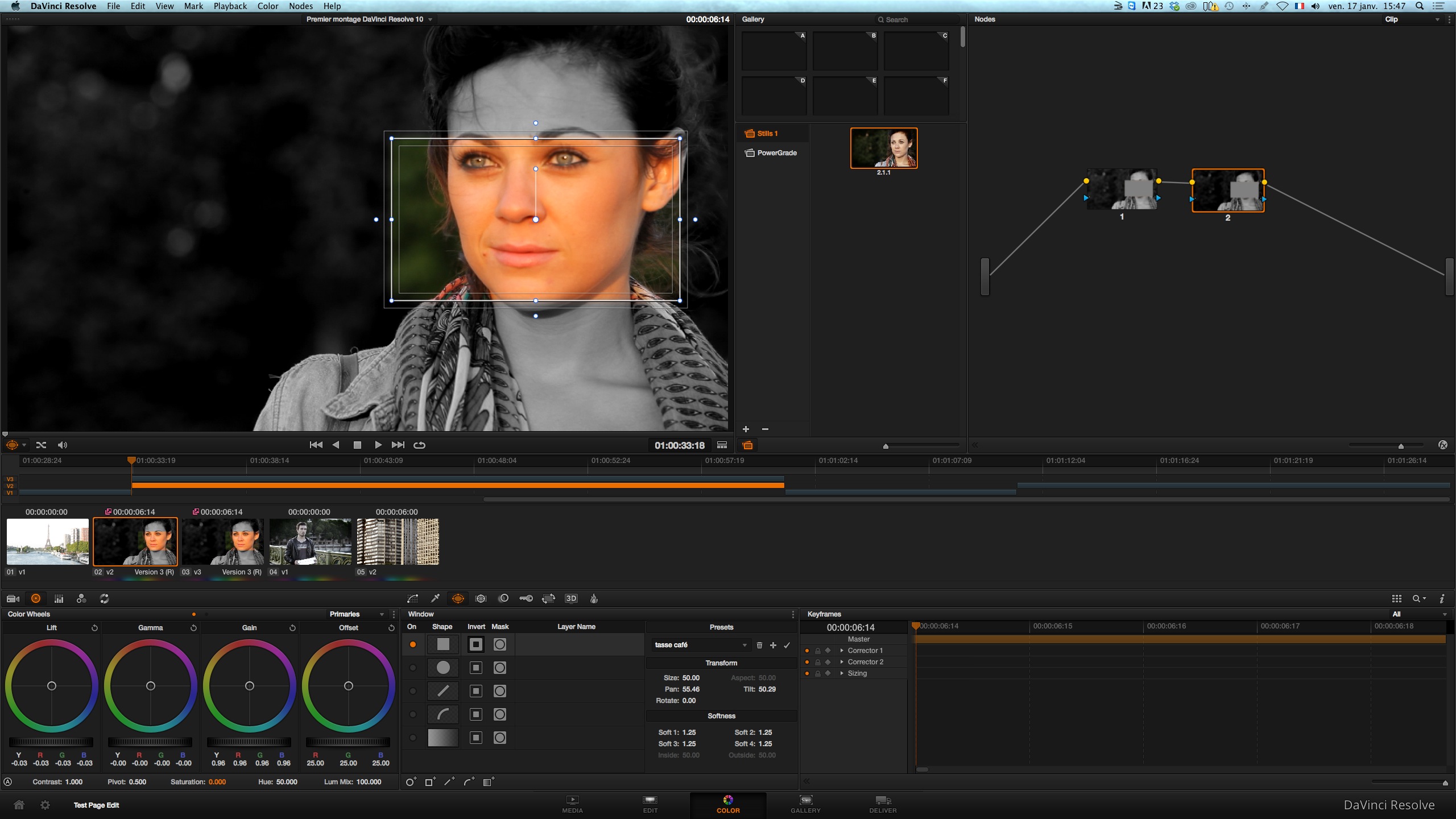 Copier/coller les Power Windows avec les métadonnées.