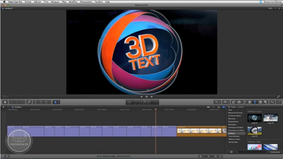 Focus sur mObject par YakYakYak