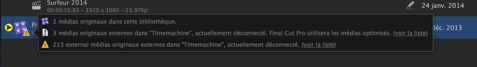 Retrouver les médias externes à la Librairie.