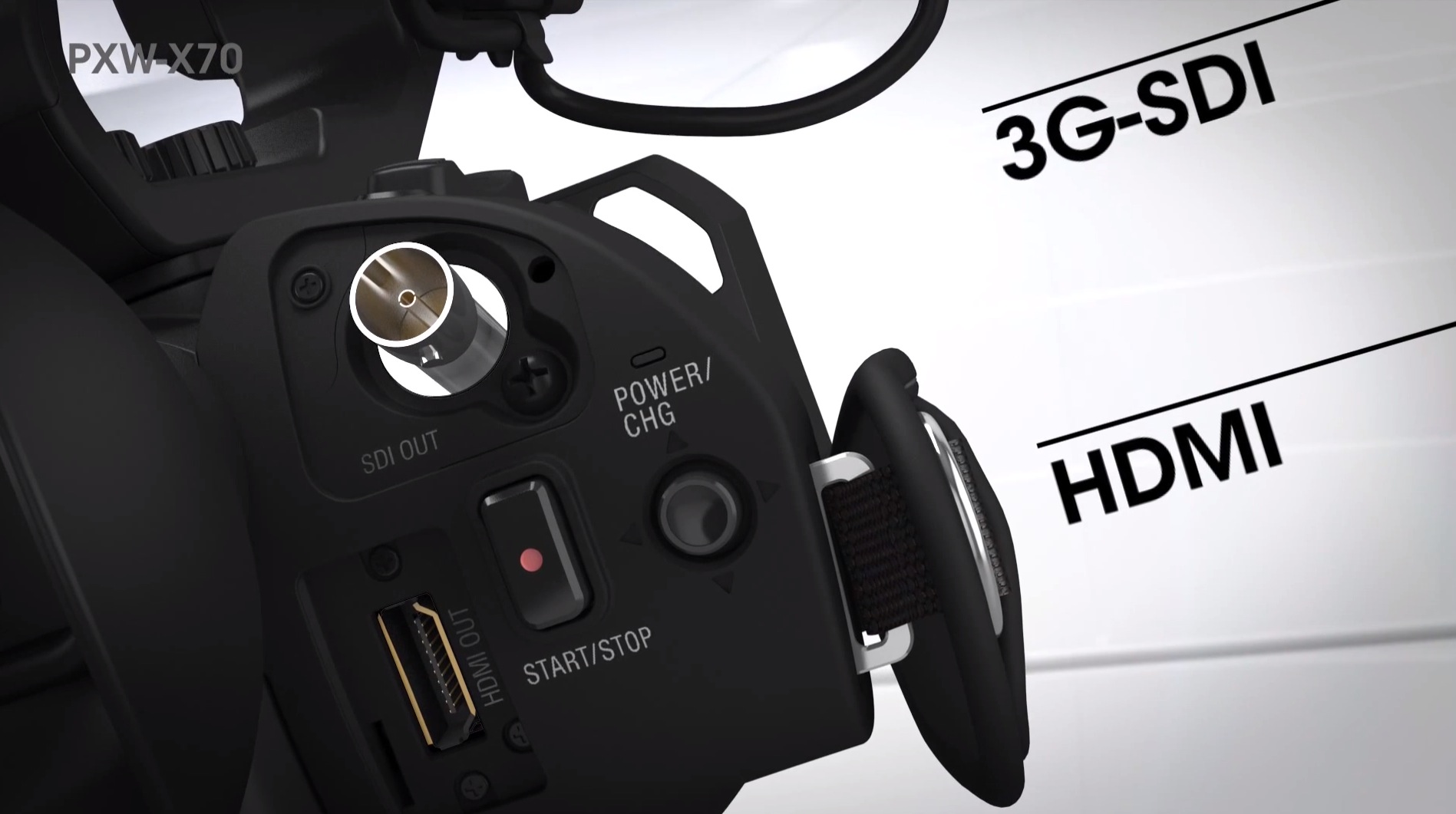 Sony : PXW-X70 caméscope compact professionnel XDCAM compatible 4k