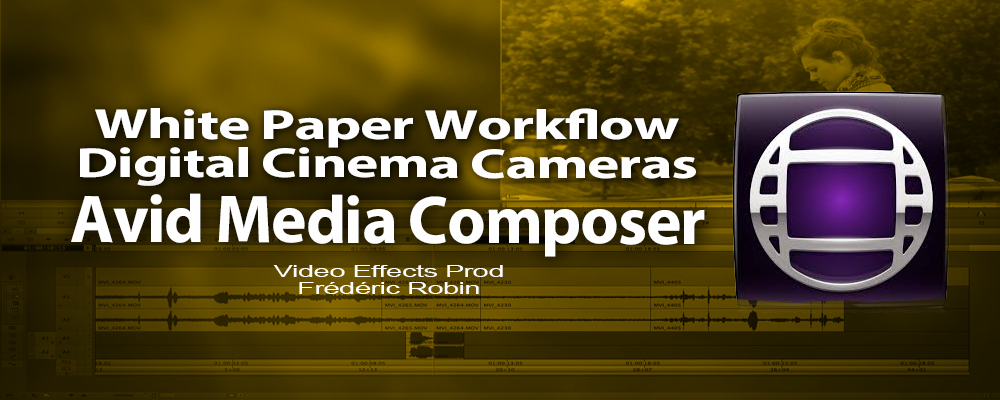Avid : White paper "Workflows Digital Cinema Cameras"