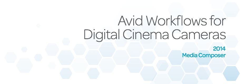 Avid : White paper "Workflows Digital Cinema Cameras"