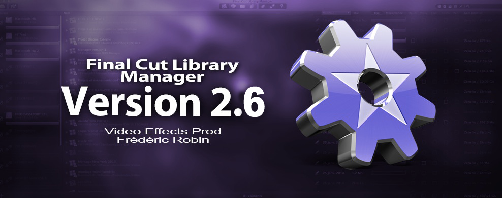Final Cut Library Manager 2.6