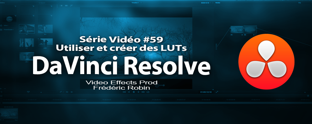 DaVinci Resolve 11 : Utilisation et création des LUTs #59