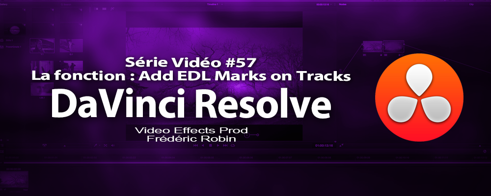 DaVinci Resolve 11 : Rajouter des points clés statiques à l'ensemble de la timeline #57