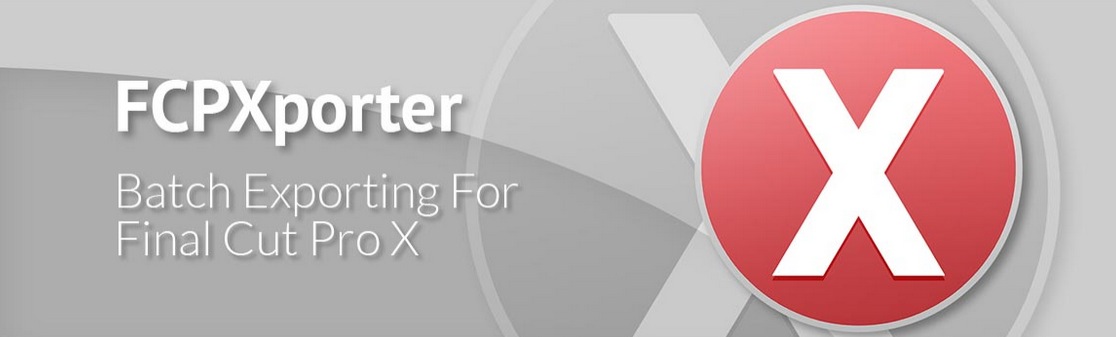Réaliser une exportation par lot sous FCPX.
