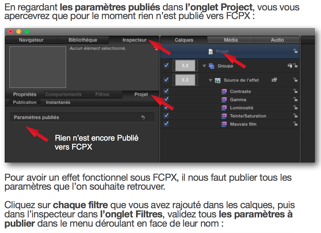 Découvrir Motion 5 et la fonction Publier pour FCPX