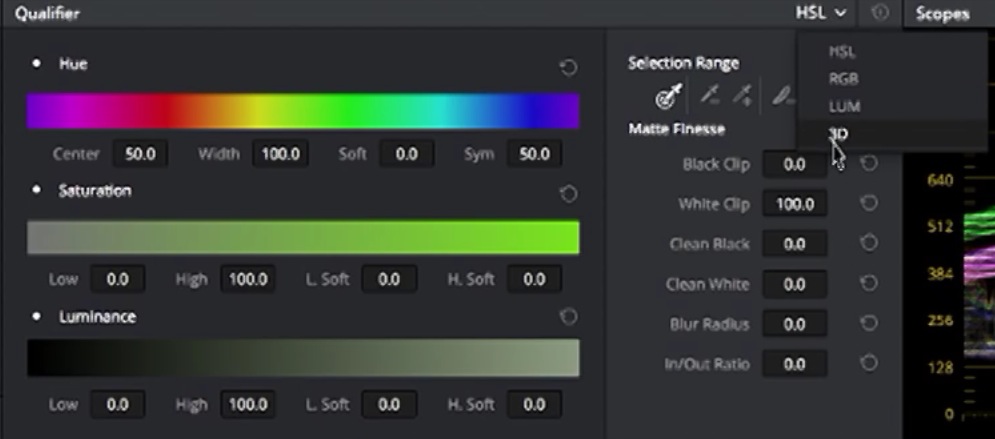 La nouvelle fonction 3D du qualifier.