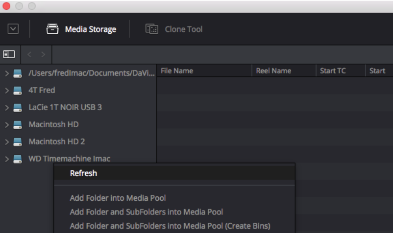 Rafraichir le scan d'un disque dur lors du rajout de fichier dans celui-ci.