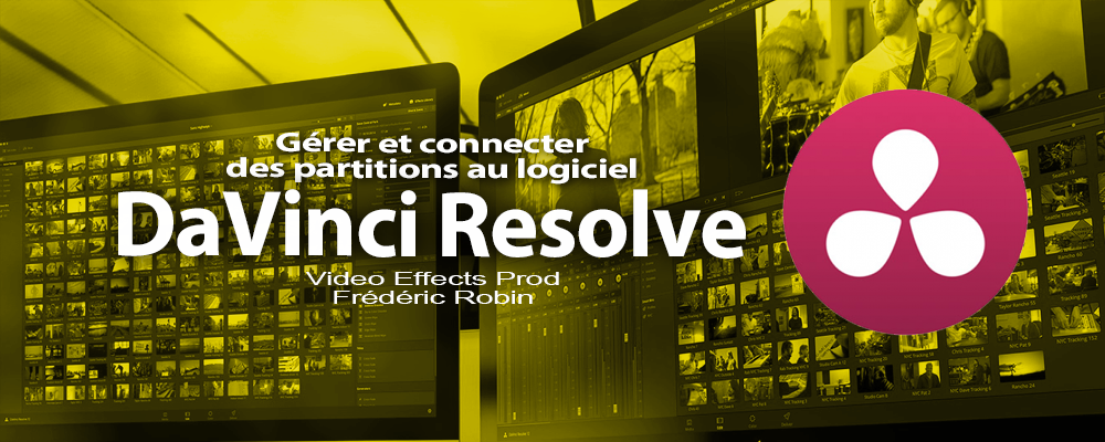 DaVinci Resolve 12 : Les partitions connectées (#video4)