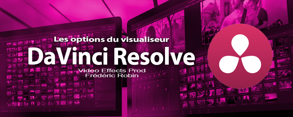 DaVinci Resolve 12 : Les options du visualiseur (video#8)