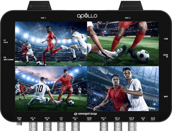 Le recorder switcher : Apollo de Convergent Design.