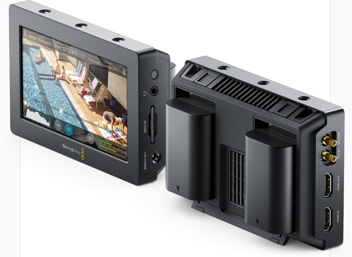 Design du Blackmagic Video Assist