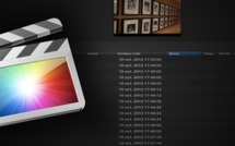 FCPX : nouvelle fenêtre importation des médias.