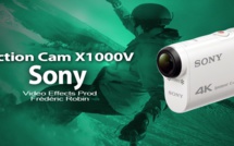 SONY Action Cam 4K X1000V avec Wifi et GPS